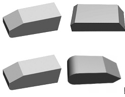 Cemented carbide  serrated grades and properties